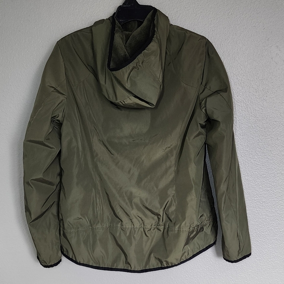 MICHAEL KORS OLIVE GREEN  WINDBREAKER JACKET/ M - Picture 3 of 17